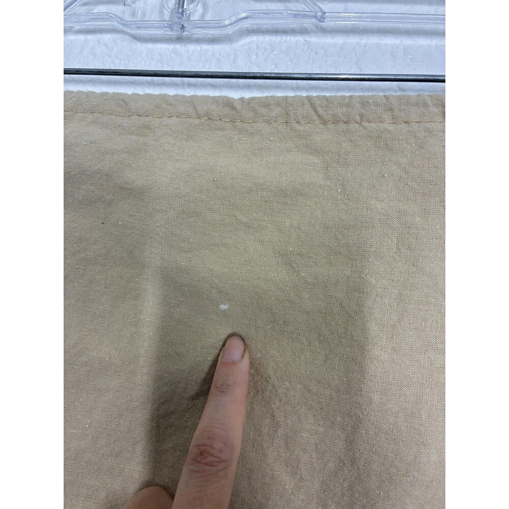 Burberry Dust Bag Womens One Size Beige Canvas Logo Drawstring Storage Pouch - Picture 6 of 14